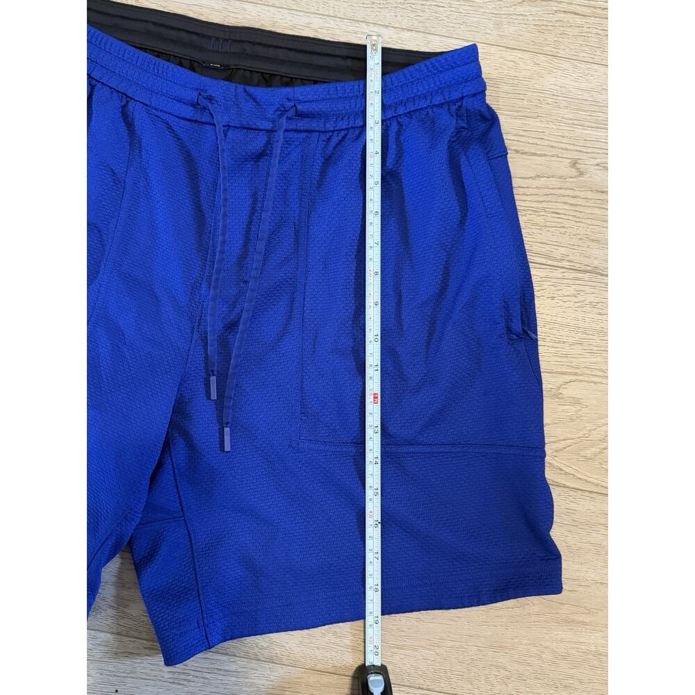 Lululemon Relaxed Fit Training Shorts Men’s XL Blue Gym Shorts Athletica - Picture 7 of 10